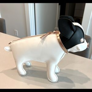 Ted Baker French bulldog crossbody purse